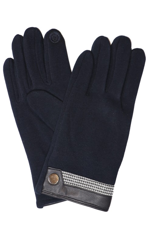 Pánské textilní rukavice BDA002 Barva: Modrá, Velikost: XL
