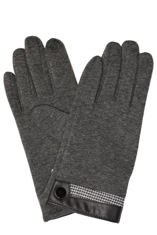 Pánské textilní rukavice BDA002 Barva: šedá, Velikost: XL