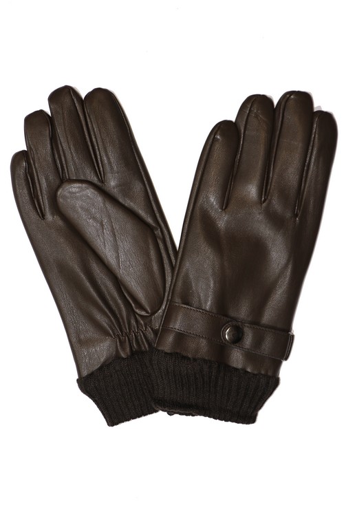 Pánské rukavice PSA001 Barva: hnědá, Velikost: XL
