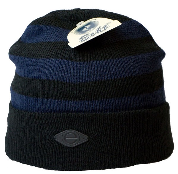 Pánská čepice F205 černo-modrá Barva: černo-modrá