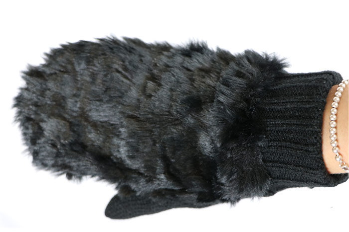 Dámské rukavice JKB036 černá Barva: Černa