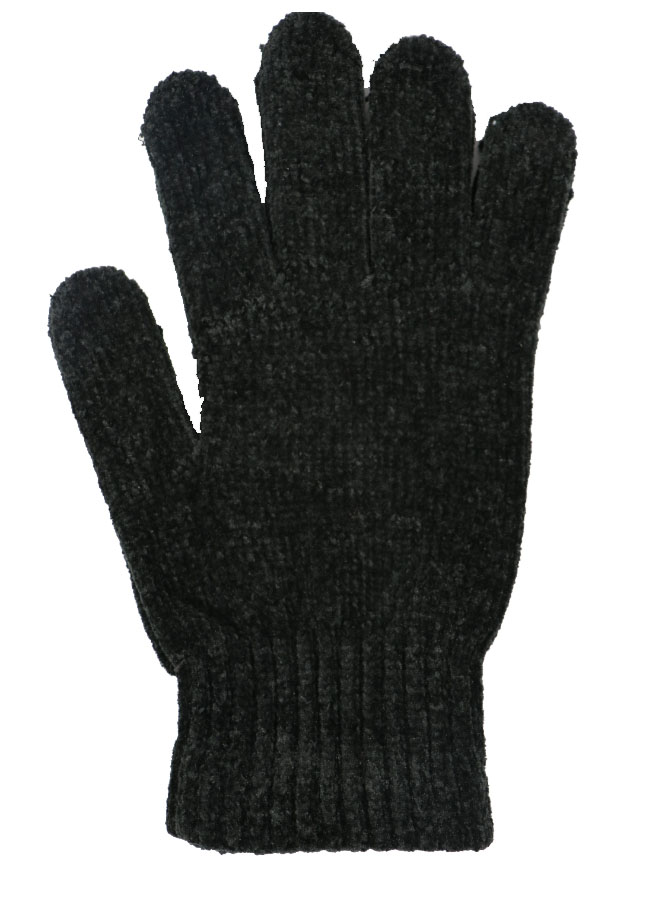 Dámské pletené rukavice MSB003 černá Barva: Černa