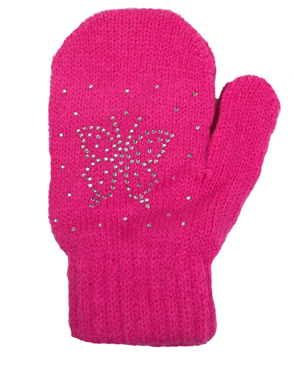 Dětské palcové rukavice MS008 Barva: Růžová
