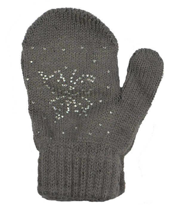 Dětské palcové rukavice MS008 Barva: šedá