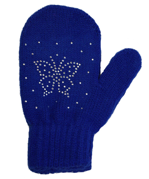 Dětské palcové rukavice MS008 Barva: Modrá