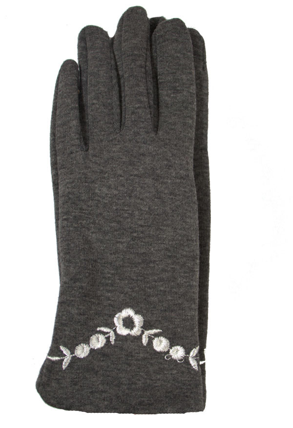 Dámské textilní rukavice BD20 Barva: šedá, Velikost: XL