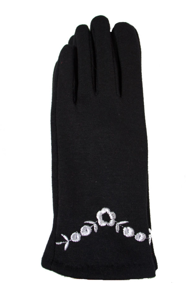 Dámské textilní rukavice BD20 Barva: Černa, Velikost: XL