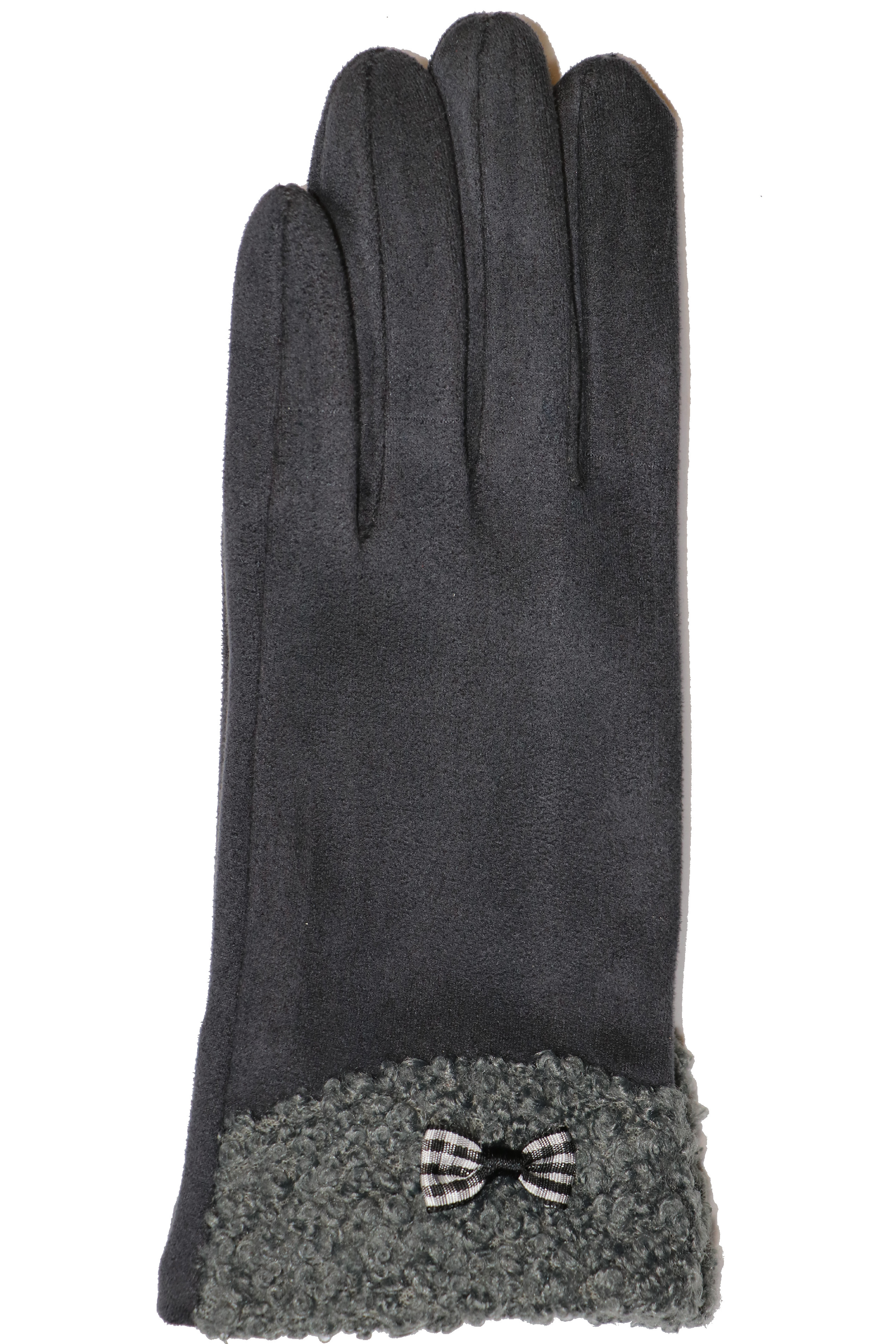 Dámské rukavice JPB005 Barva: šedá, Velikost: L