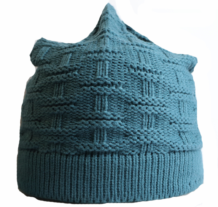 Dámská zimní čepice F0132 Barva: Modrá