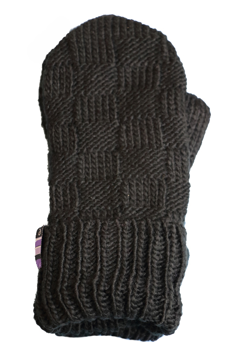 Dámské pletené rukavice JKB021 Barva: hnědá