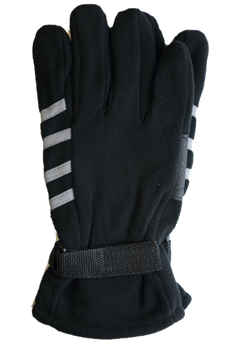 Pánské pletené rukavice JKB051 Barva: Černa