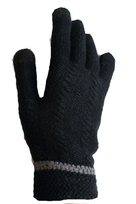 Dámské dotykové pletené rukavice JKB124 Barva: varianta 2