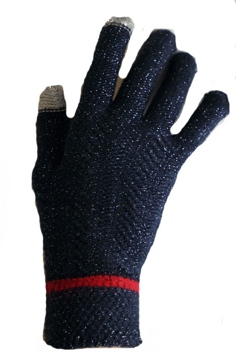 Dámské dotykové pletené rukavice JKB124 Barva: varianta 4