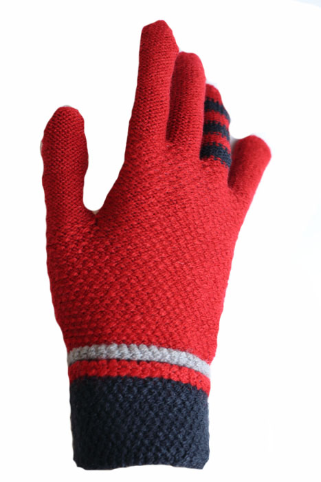 Dámské dotykové pletené rukavice JKB124 Barva: varianta 6