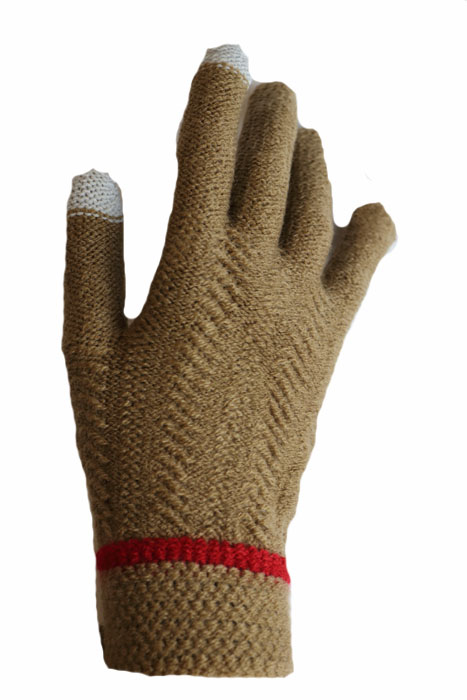 Dámské dotykové pletené rukavice JKB124 Barva: varianta 8