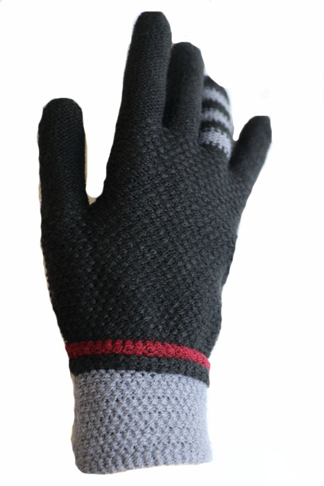 Dámské dotykové pletené rukavice JKB124 Barva: varianta 9