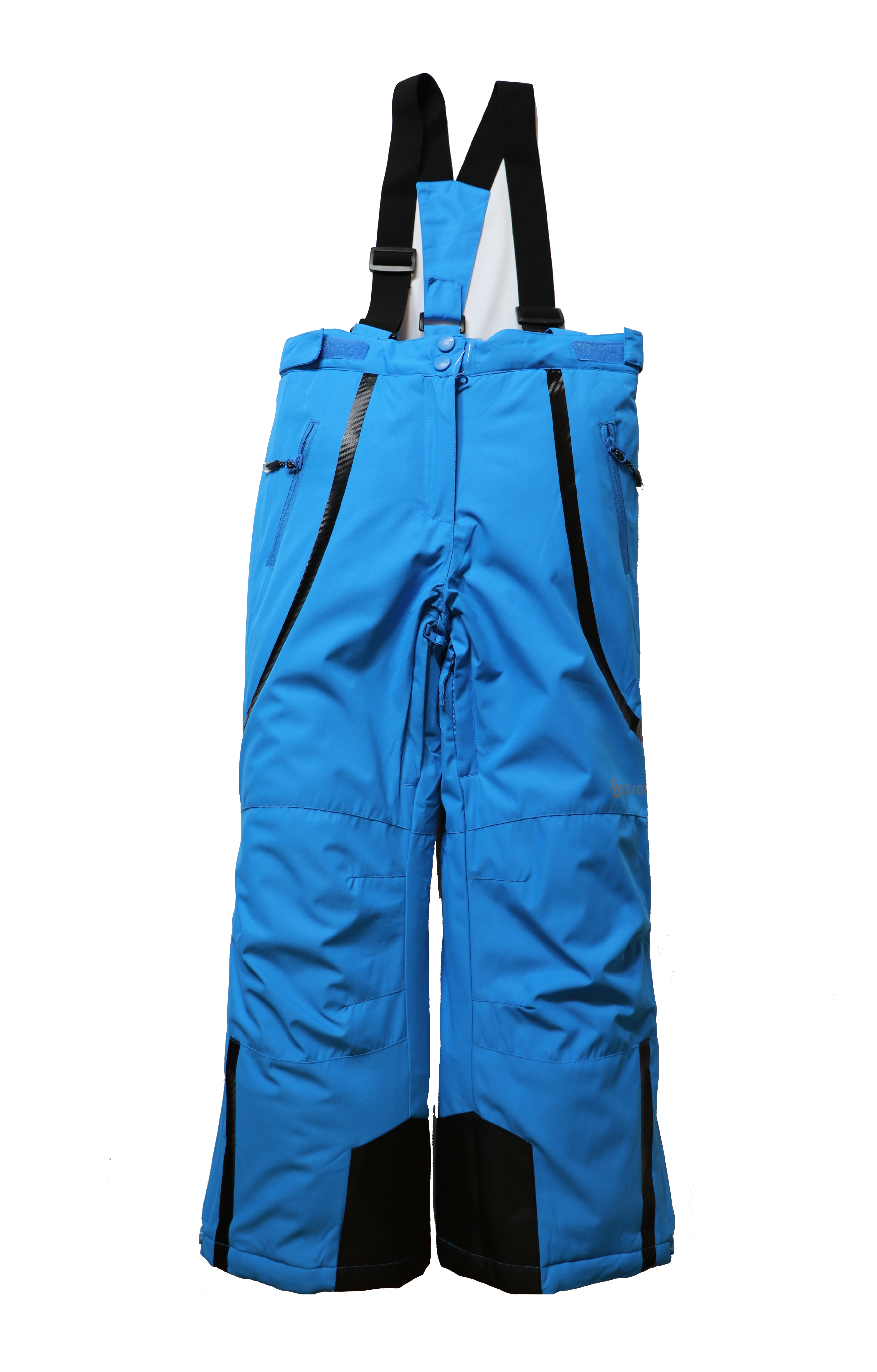 Dětské lyžařské kalhoty HB01-M1 modrá Barva: Modrá, Velikost: 128 - 134 cm