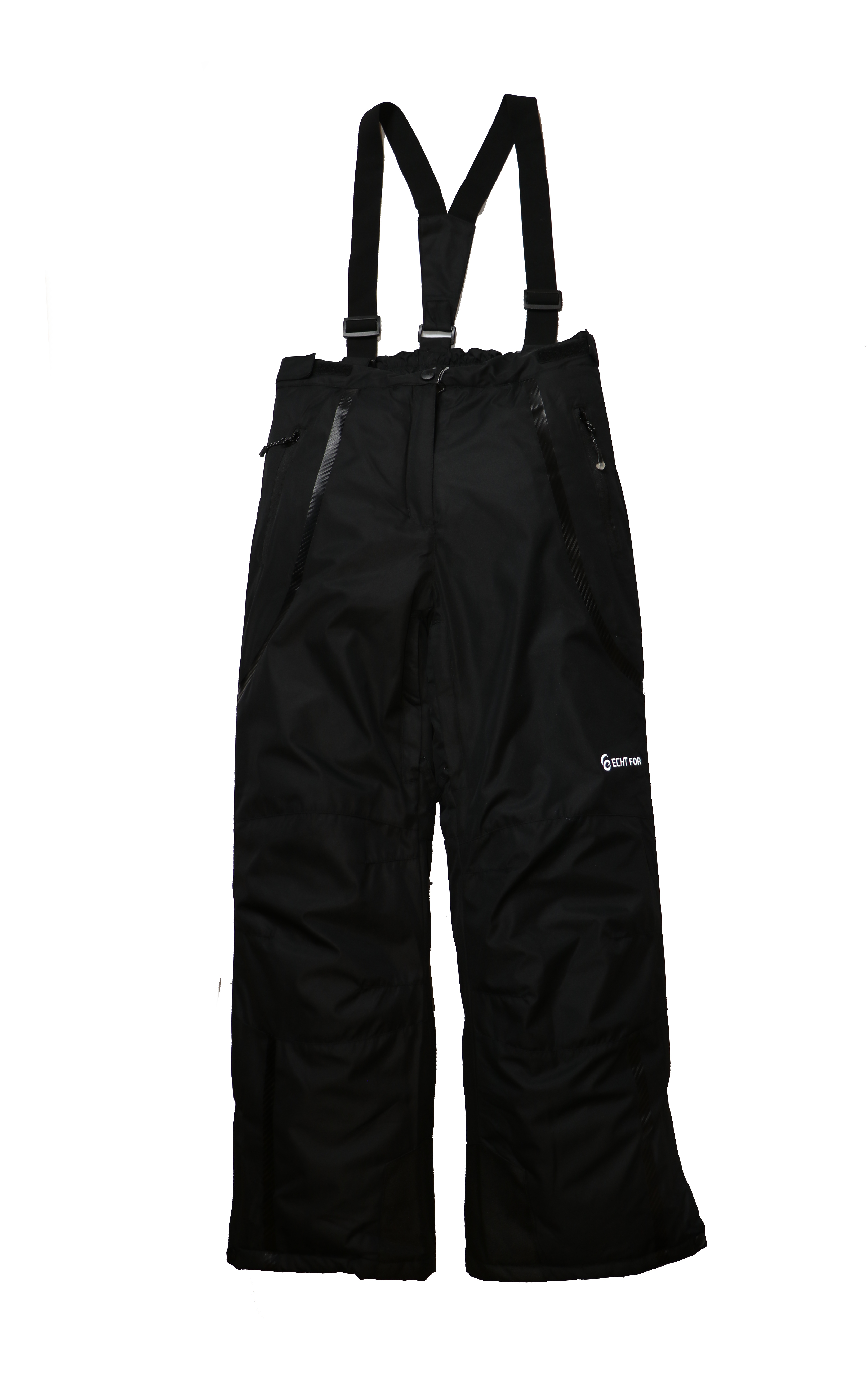 Dětské lyžařské kalhoty HB01-M1 černá Barva: Černa, Velikost: 116 - 122 cm