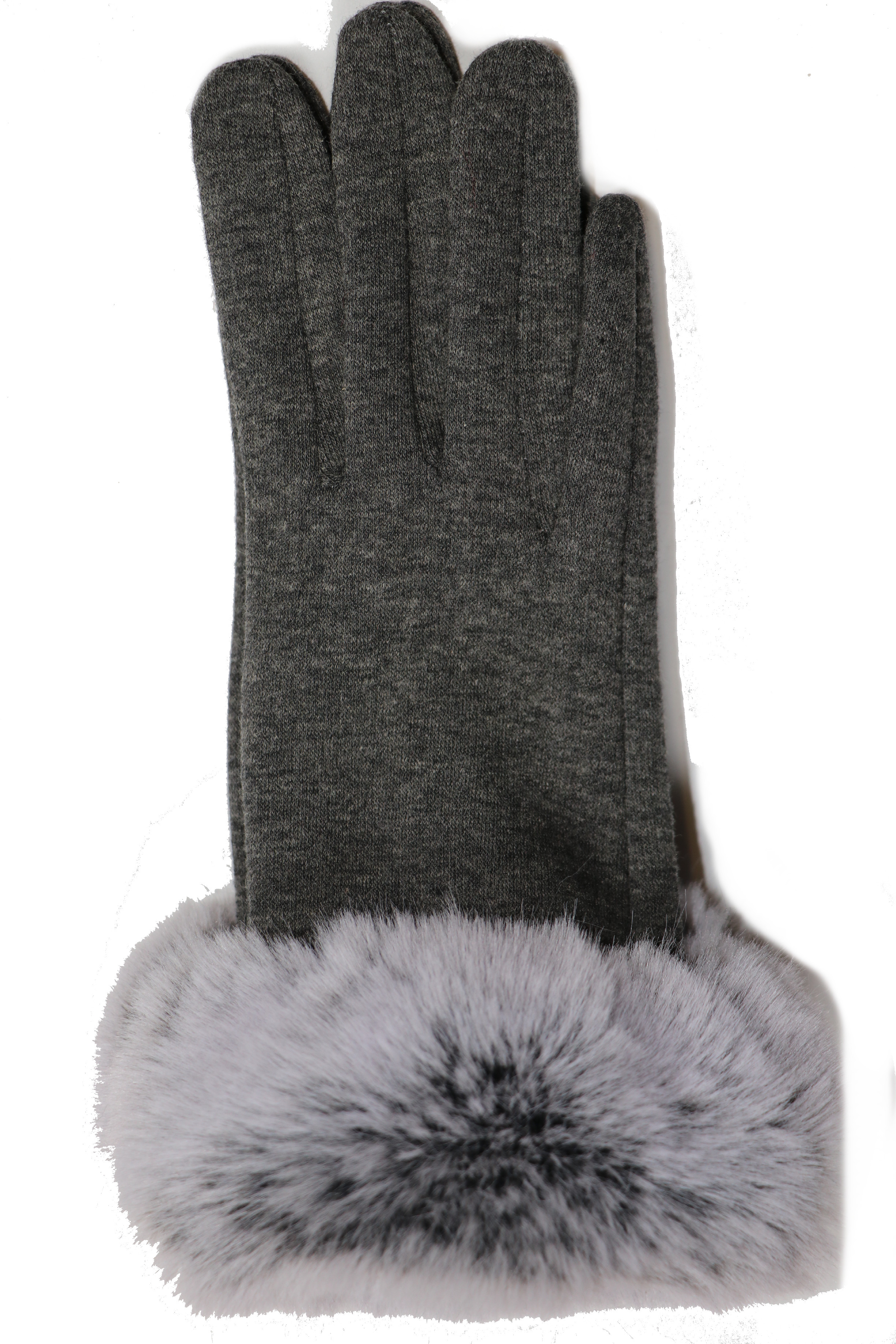 Dámské textilní rukavice BD002 Barva: šedá, Velikost: XL