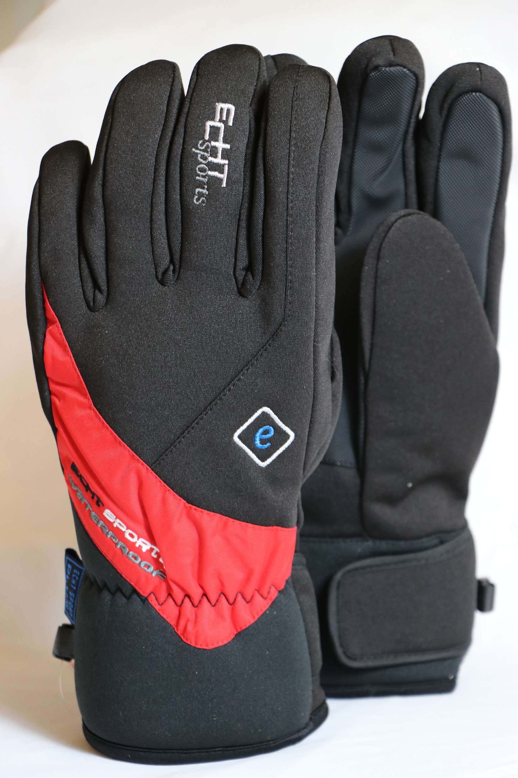 Pánské lyžařské rukavice HX044 Barva: Červená, Velikost: XXL