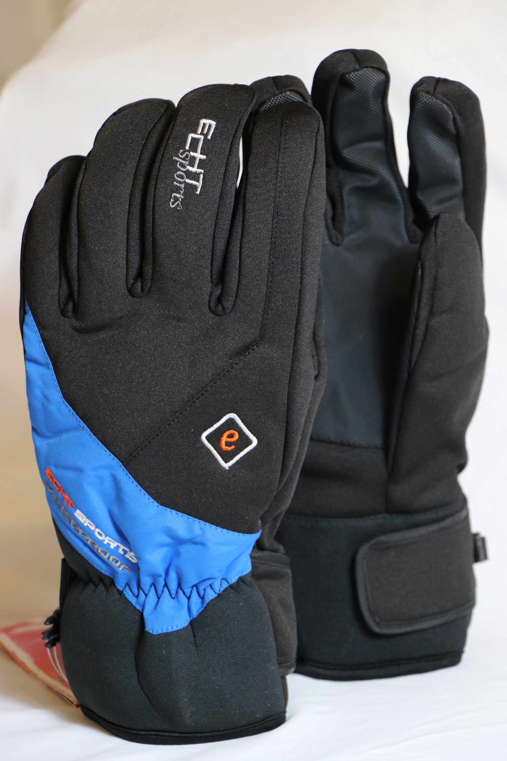 Pánské lyžařské rukavice HX044 Barva: Modrá, Velikost: XL