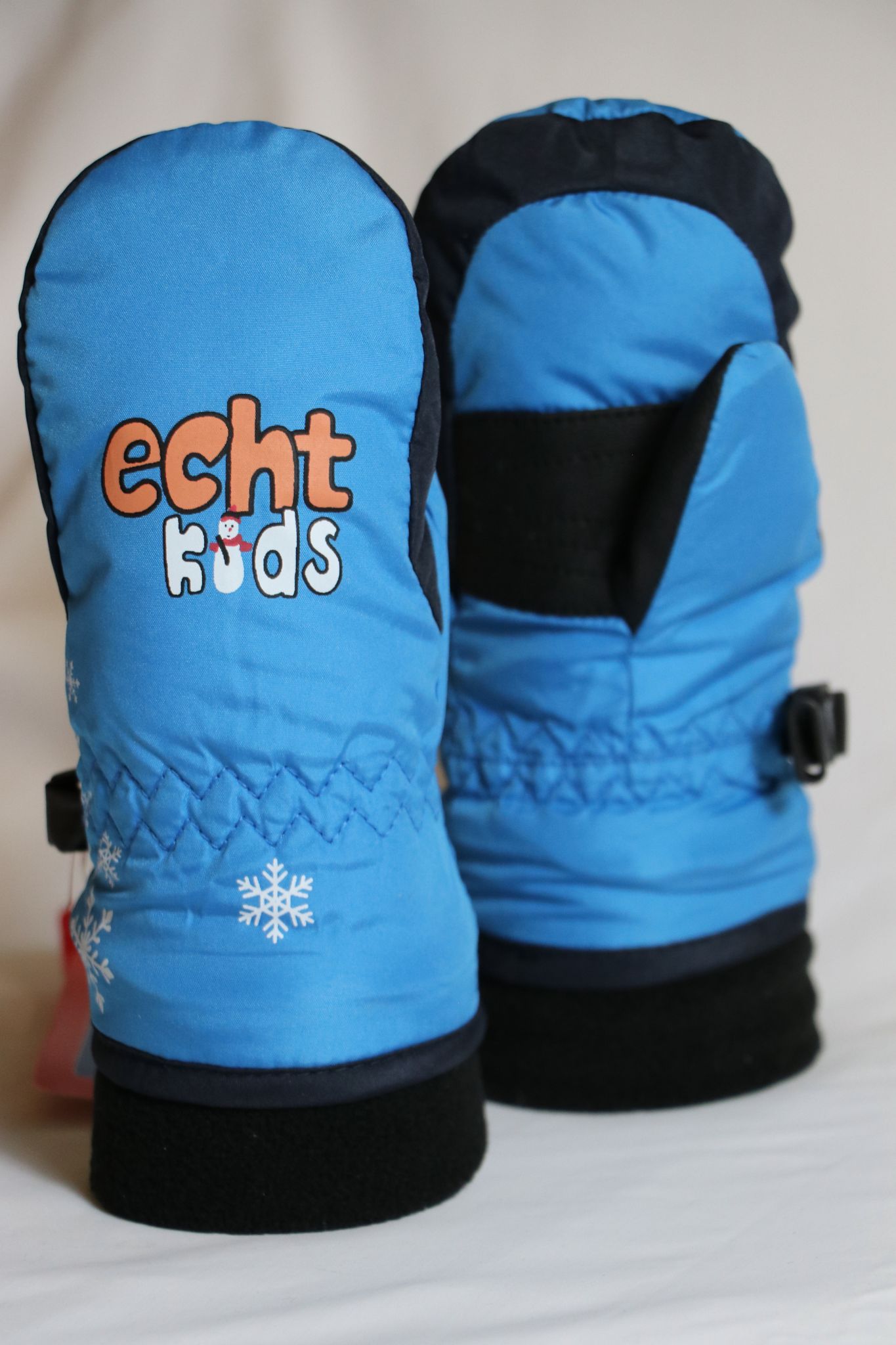 Dětské lyžařské rukavice C063 Barva: světle modrá, Velikost: 3 roky