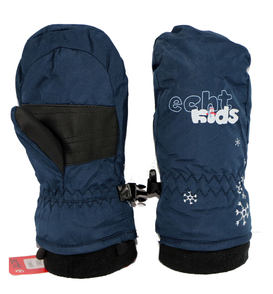 Dětské lyžařské rukavice C063 Barva: Tmavě modrá, Velikost: M