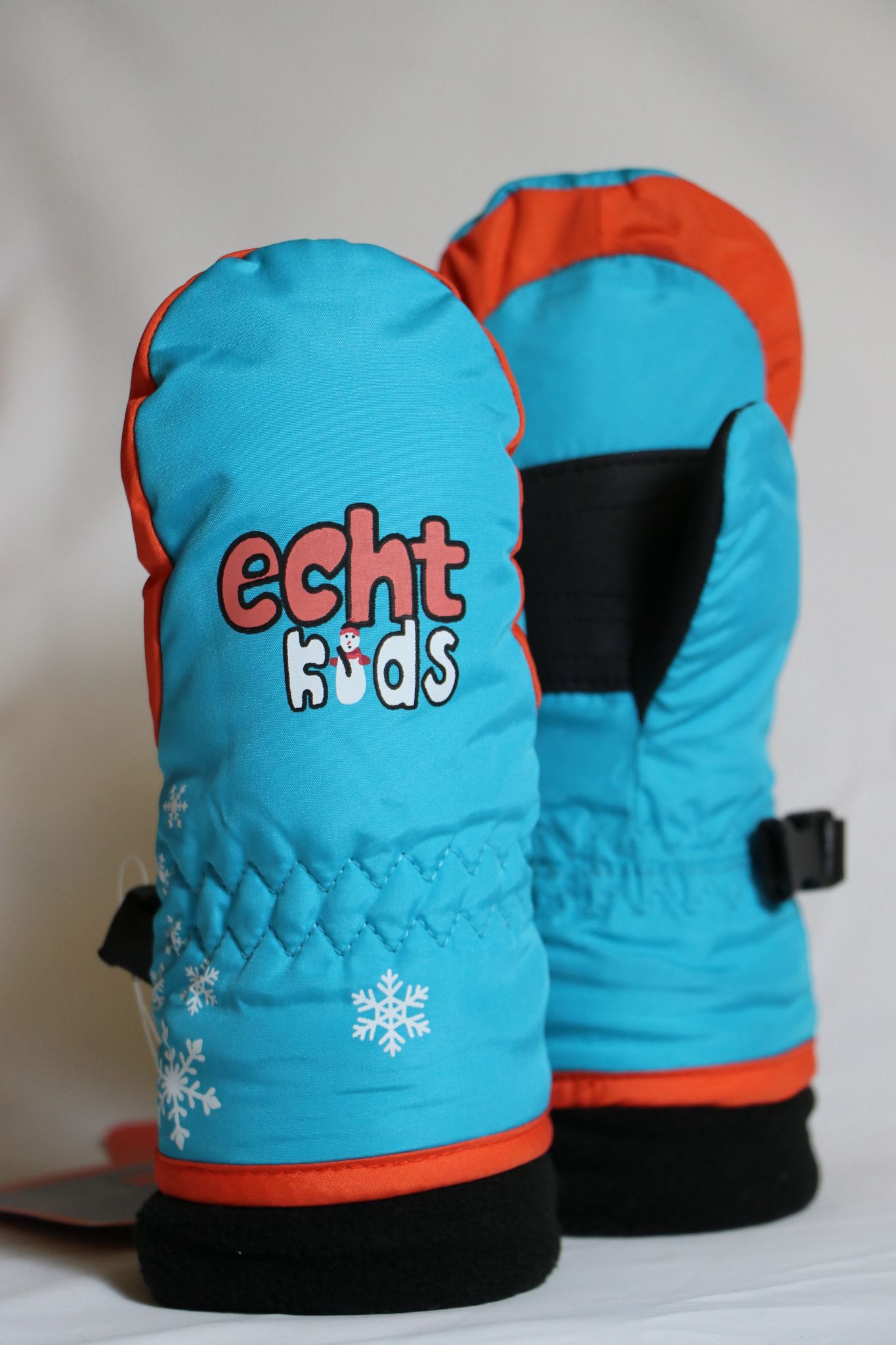 Dětské lyžařské rukavice C063 Barva: tyrkysová, Velikost: 3 roky
