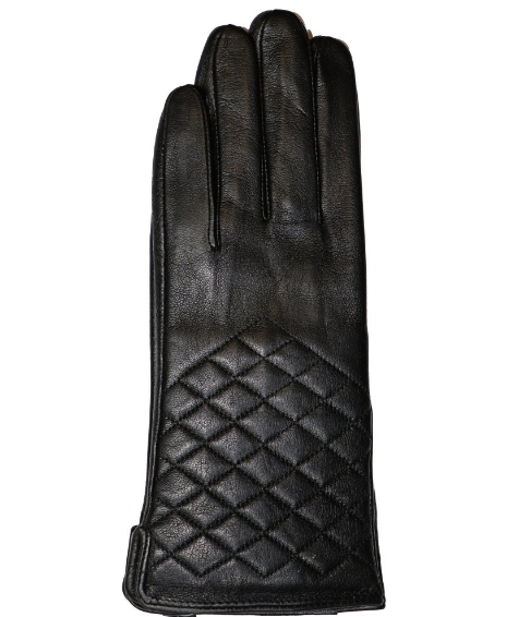 Dámské kožené rukavice B009 černá Barva: Černa, Velikost: XL