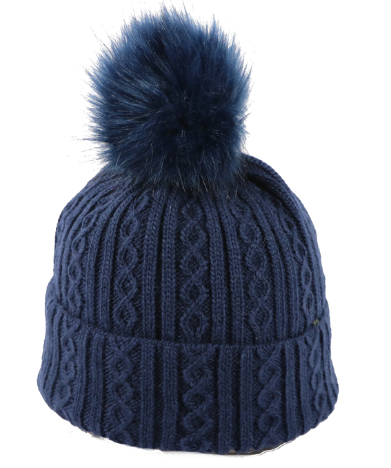 Dámská stylová zimní čepice PF008 Barva: Modrá
