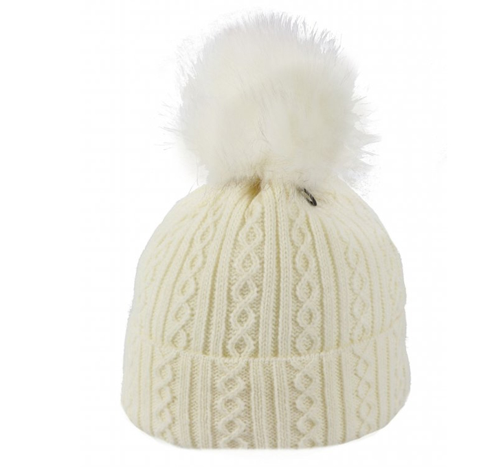Dámská stylová zimní čepice PF008 Barva: Bílá