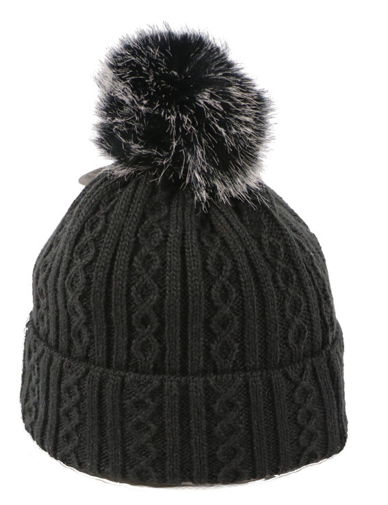 Dámská stylová zimní čepice PF008 Barva: Černa