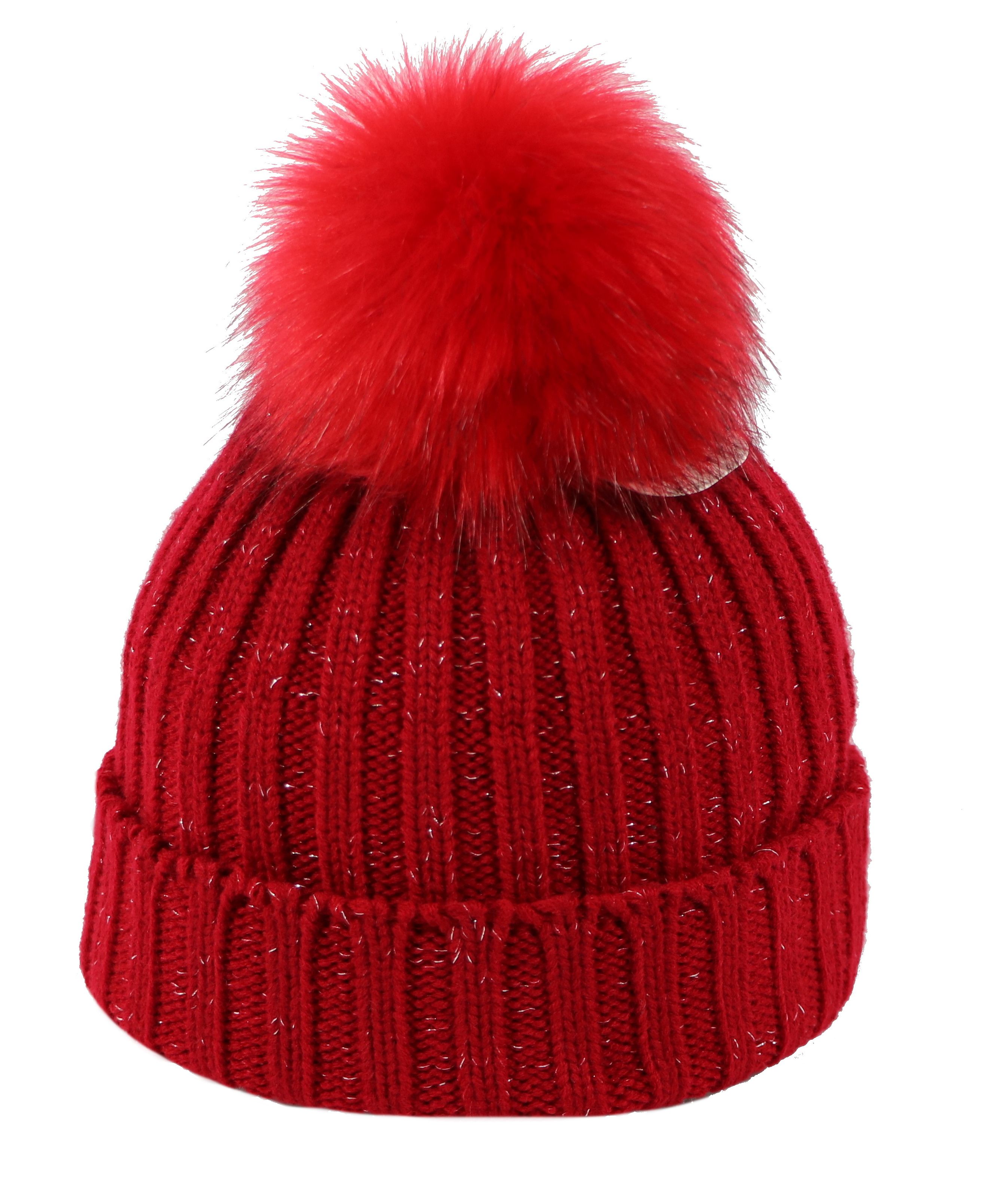 Dámská zimní čepice PF007 Barva: Červená