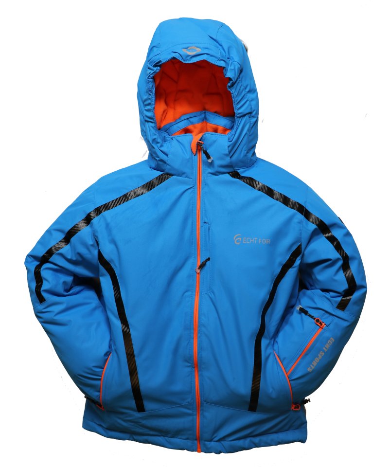 Dětská zimní bunda HA01-M1 modrá vel. 104-134 cm Barva: Modrá, Velikost: 104 - 110 cm