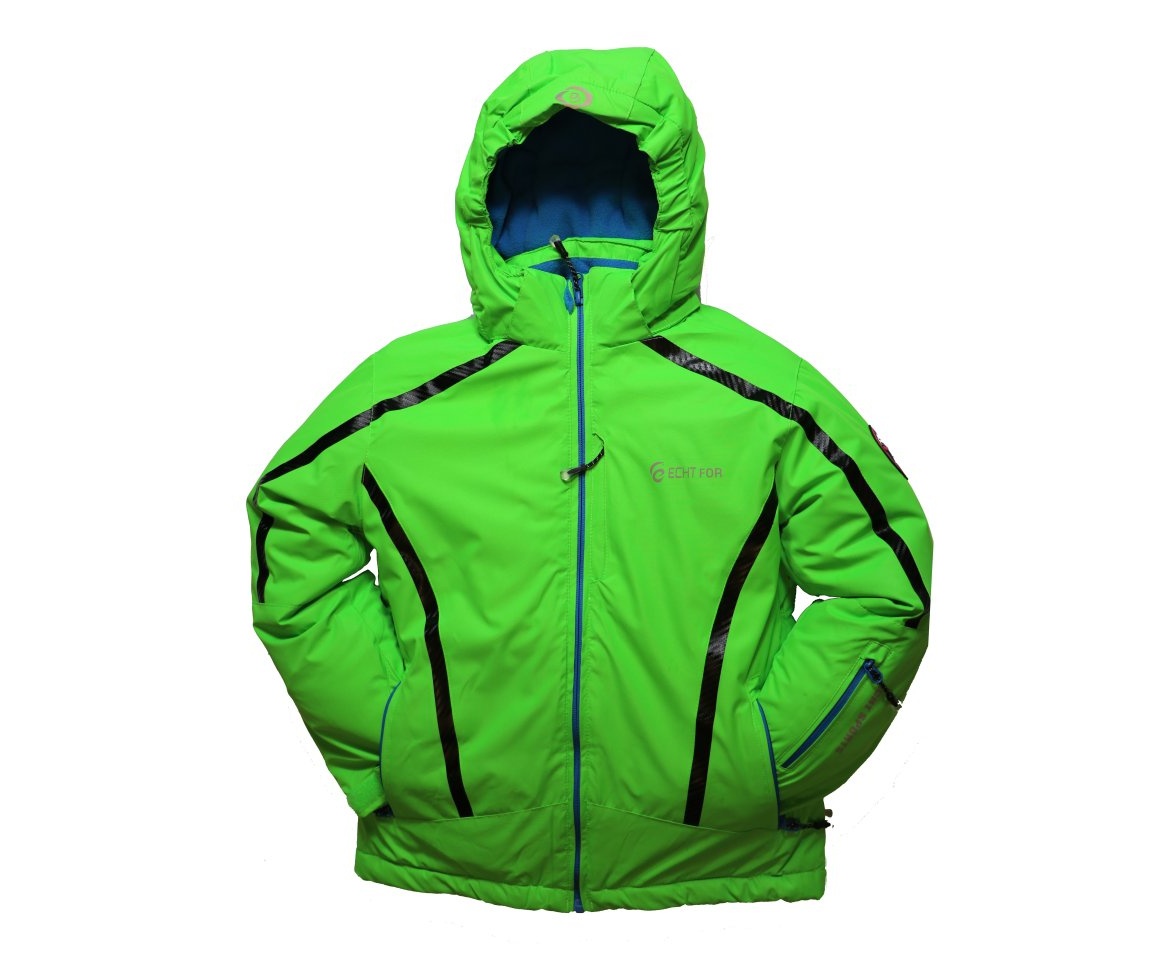 Dětská zimní bunda HA01-M1 zelená vel. 104-134 cm Barva: Zelená, Velikost: 128 - 134 cm
