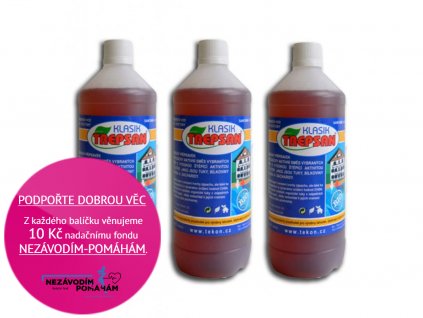 Přípravek do septiku, ČOV TREPSAN KLASIK 3x1l