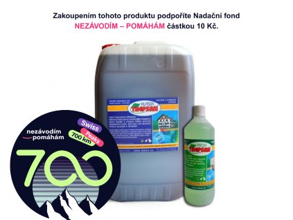 Přípravek do septiku, ČOV TREPSAN KLASIK 17l + 1l TREPSAN PROFI