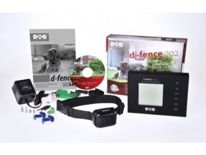 Elektronický neviditelný ohradník Dogtrace d-fence 202 - BLACK