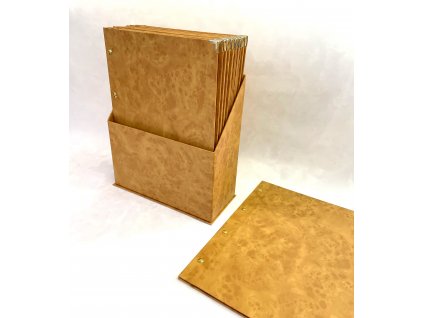box na jídelní lístky