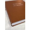 Kronika A3, 200 listů, hnědá, s pouzdrem