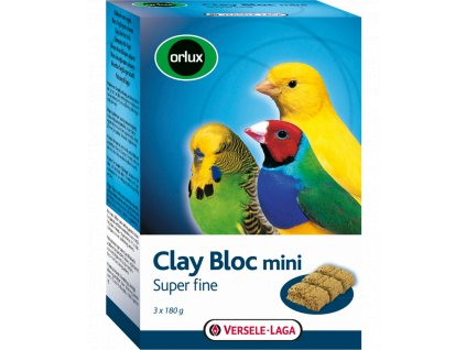 Clay Bloc Mini - jemnější jílová cihla dělená - 540 g