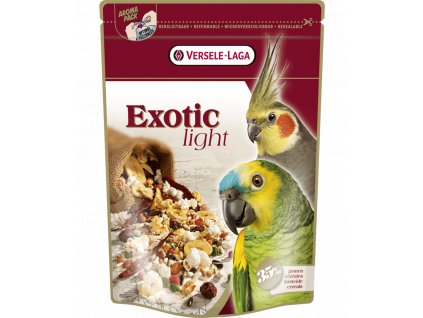 Exotic Light - odlehčená směs pro střední a velké papoušky