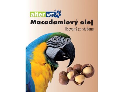 Macadamiový olej lisovaný za studena