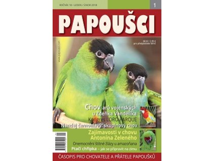 Papoušci č. 1 – leden/únor 2018