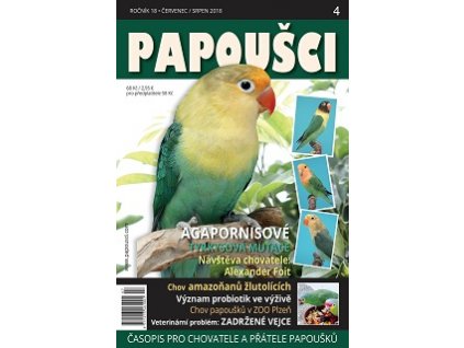Papoušci č. 4 – červenec/srpen 2018