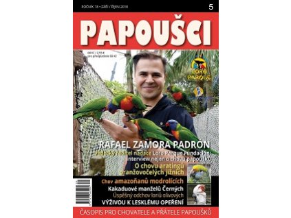 Papoušci č. 5 – září/říjen 2018