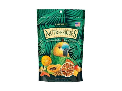 Nutri berries tropical fruit parrot