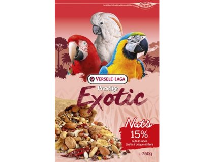 versele laga prestige premium exotic parrots nuts 750 g