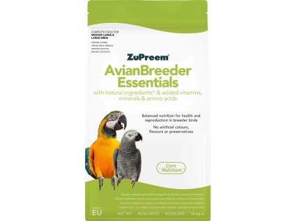23854 zupreem essentials avianbreeder ml 18 kg