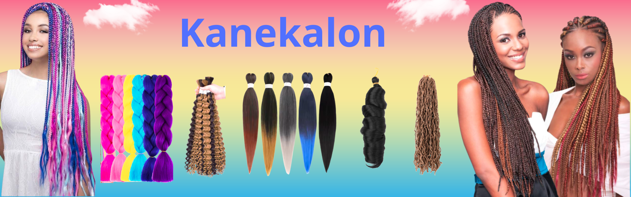 Kanekalon ponuka na leto